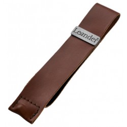 LEANDER - skórzany pasek zabezpieczający do krzesełka do karmienia CLASSIC™
