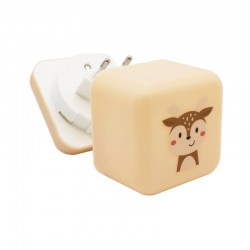 Przenośna lampka nocna Cube B  świecąca kostka