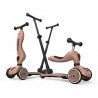SCOOTANDRIDE Highwaykick 1 Push and Go 2w1 – jeździk i hulajnoga z rączką do prowadzenia dla dzieci 1–5 lat
