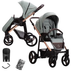 Bebetto Nico Estilo Pro Spacerówka na każdą pogodę