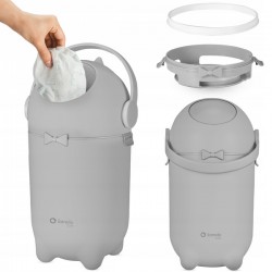 Lionelo Purebin Kosz na pieluchy pojemność 10 litrów