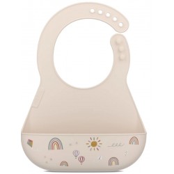 Mepal Mio Śliniak silikonowy z kieszonką