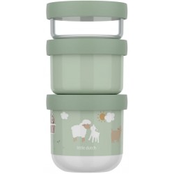 MEPAL Mio Pojemnik na przekąski piętrowalny Mio 3-częściowy