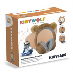 Kidywolf Kidy-Ears Słuchawki dla dzieci Bluetooth + przewodowe