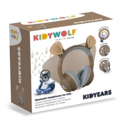 Kidywolf Kidy-Ears Słuchawki dla dzieci Bluetooth + przewodowe