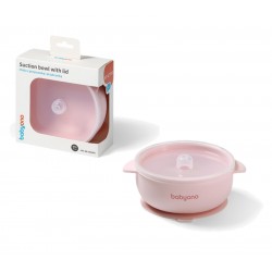 Babyono 1662 Silikonowa miseczka z przyssawką i przykrywką