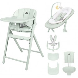 Carrello Tenero  Leżaczek i krzesełko-transformer 3w1