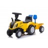 Traktor jeździk z przyczepą CAT Moovkee – ŻÓŁTY + rejestracja