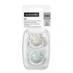 Suavinex Smoczek fizjologiczny Birdies SX Pro Mini 0-2 m 2szt