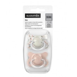 Suavinex Smoczek fizjologiczny Birdies SX Pro Mini 0-2 m 2szt