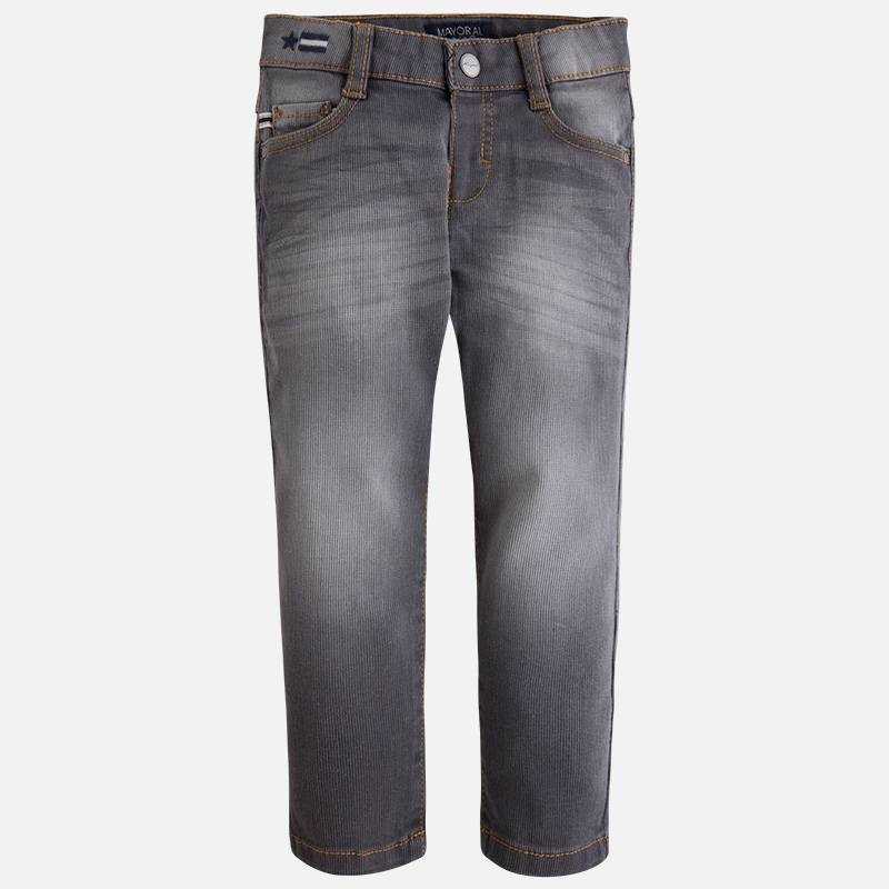 MAYORAL 4515 SPODNIE DŁUGIE PRĄŻEK GRIS 