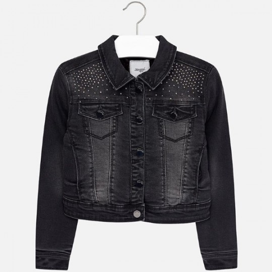 MAYORAL 7467 KURTKA JEANS NEGRO MAYORAL 7467 KURTKA JEANS NEGRO