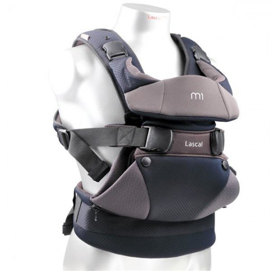 LASCALA M1 NOSIDEŁKO ERGONOMICZNE CARRIER CZARNE