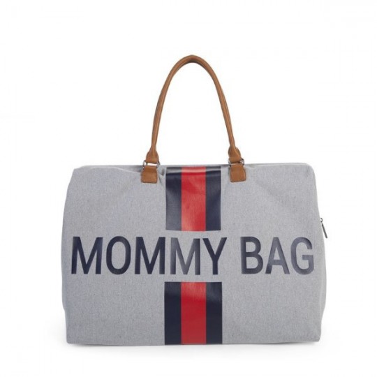 Childhome MOMMY BAG Torba w paski podróżna dla mamy