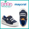 MAYORAL 41800 Buty sportowe na rzepy dla chłopca  Granat