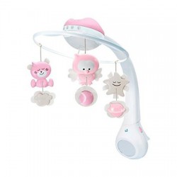 B-kids Infantino karuzela z projektorem i lampką 3w1