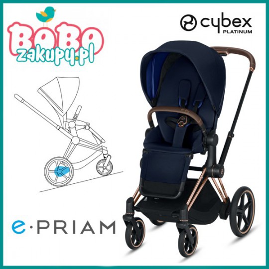 CYBEX E-PRIAM WÓZEK Z NAPĘDEM ELEKTRYCZNYM CYBEX E-PRIAM WÓZEK Z NAPĘDEM ELEKTRYCZNYM
