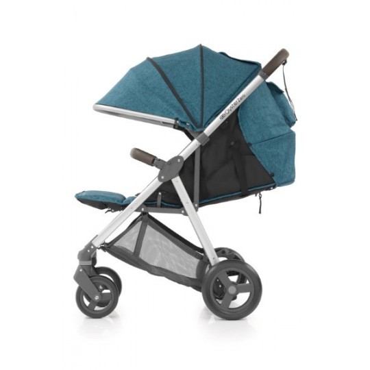 BabyStyle Oyster Zero Srebrna rama spacerowy