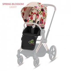 CYBEX PRIAM 2.0 SPRING BLOSSOM WÓZEK SPACEROWY + GONDOLA + FOTELIK CLOUD Z I-SIZE ZESTAW 3W1