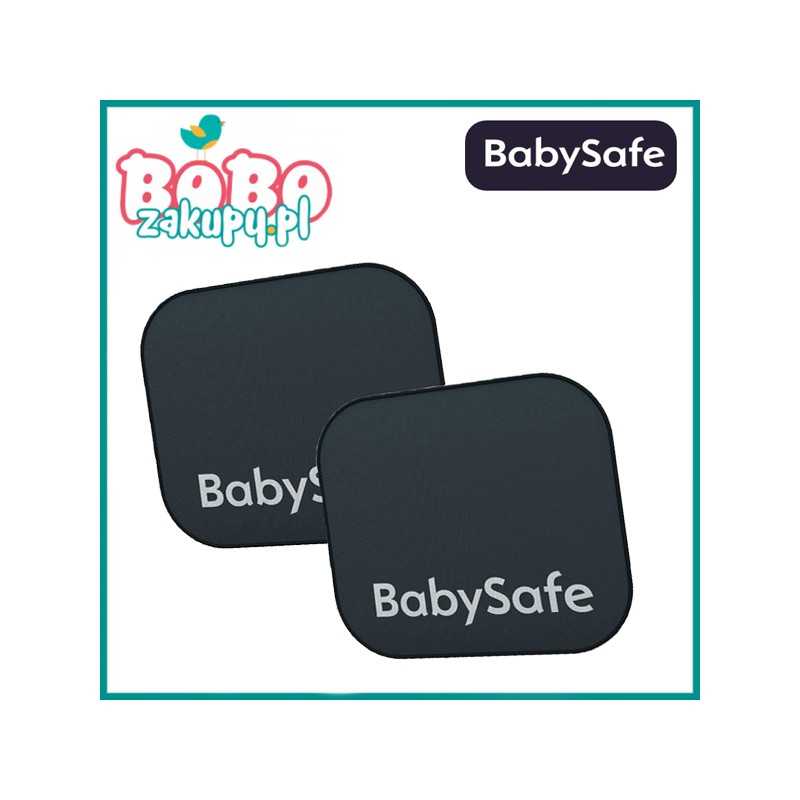 BABYSAFE OSŁONKI PRZECIWSŁONECZNE DO SAMOCHODU