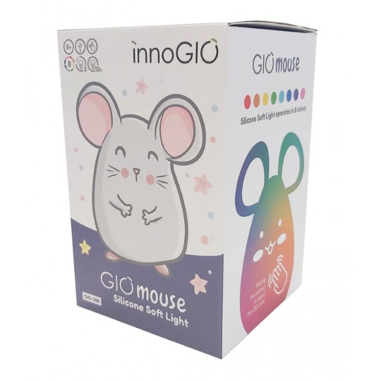 InnoGIO Silikonowa Lampka nocna GIOmause GIO-100
