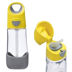 B.box Butelka tritanowa ze słomką 450 ml