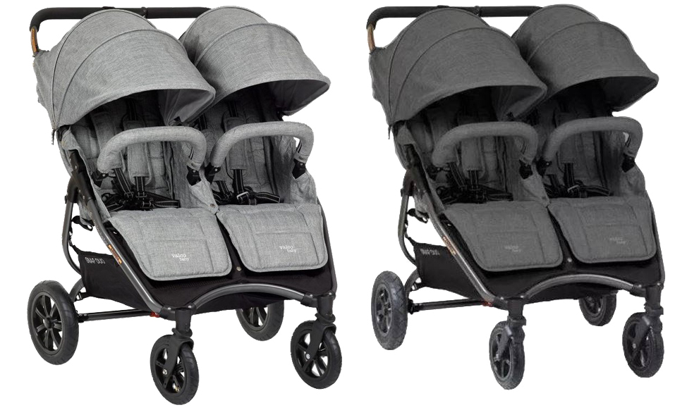 Valco Baby, Snap Duo Sport Tailor Made, Wózek bliźniaczy, Grey Marle ...