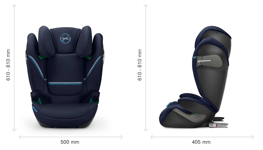 Cybex Solution S2 I Fix I Size Fotelik Samochodowy 15 50Kg Isofix Beach Cybex Solution S2 I Fix I Size Fotelik Samochodowy 15 50Kg Isofix Beach