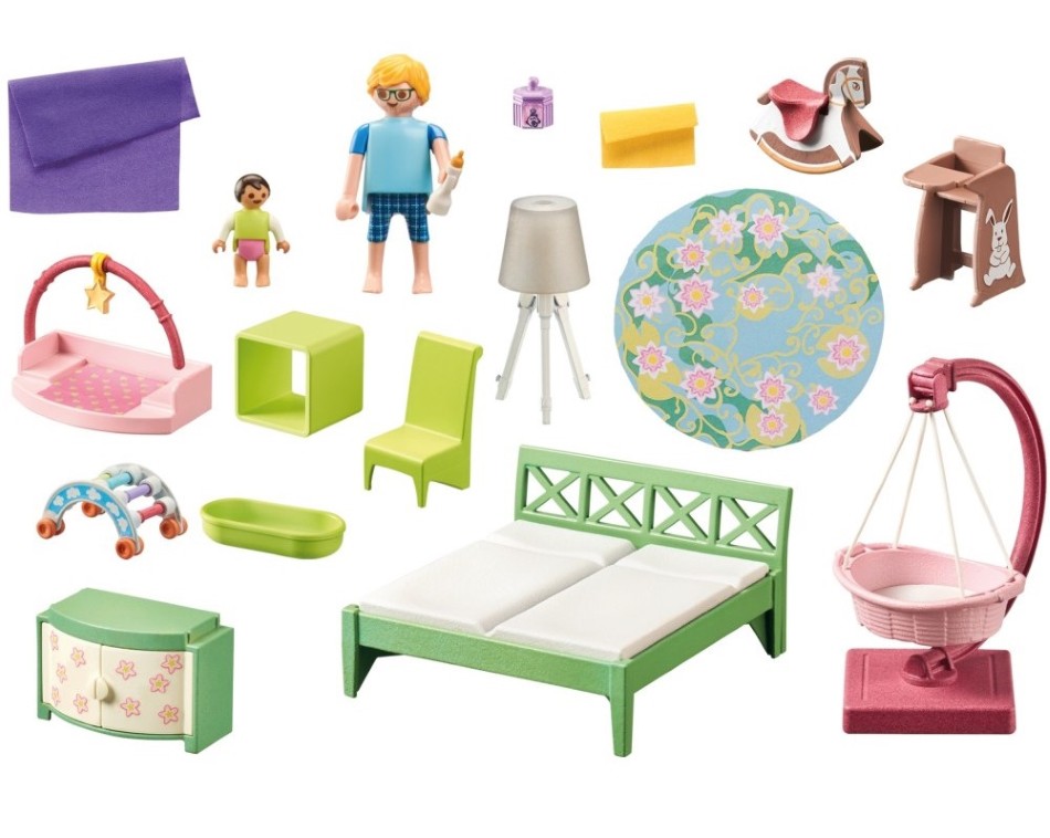 Playmobil my Life 71609 Sypialnia z kącikiem zabaw dla dzieci