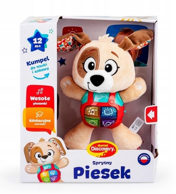Zabawka Piesek w Pudełku od przodu