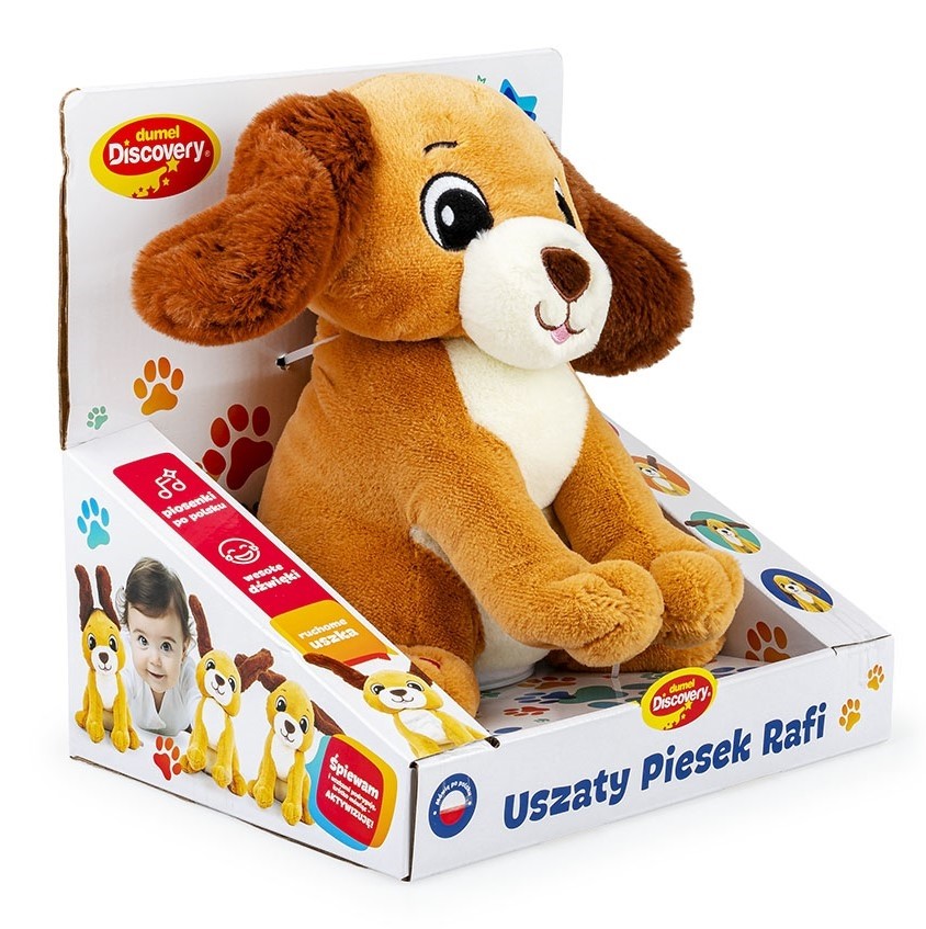 Zabawka Piesek w Pudełku od przodu