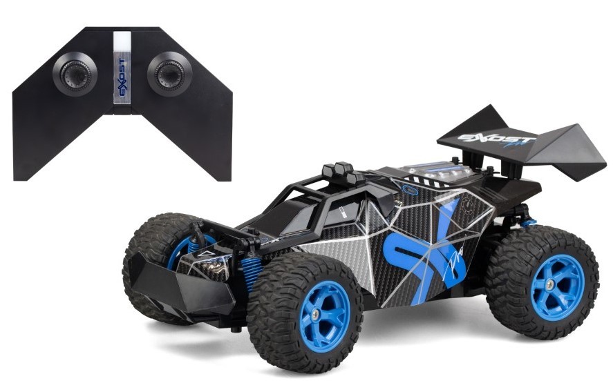 samochodzik pod kątem i pilot w zestawie