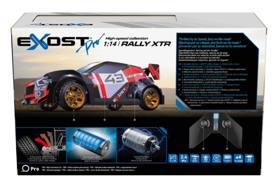 samochodzik w pudełku od tyłu